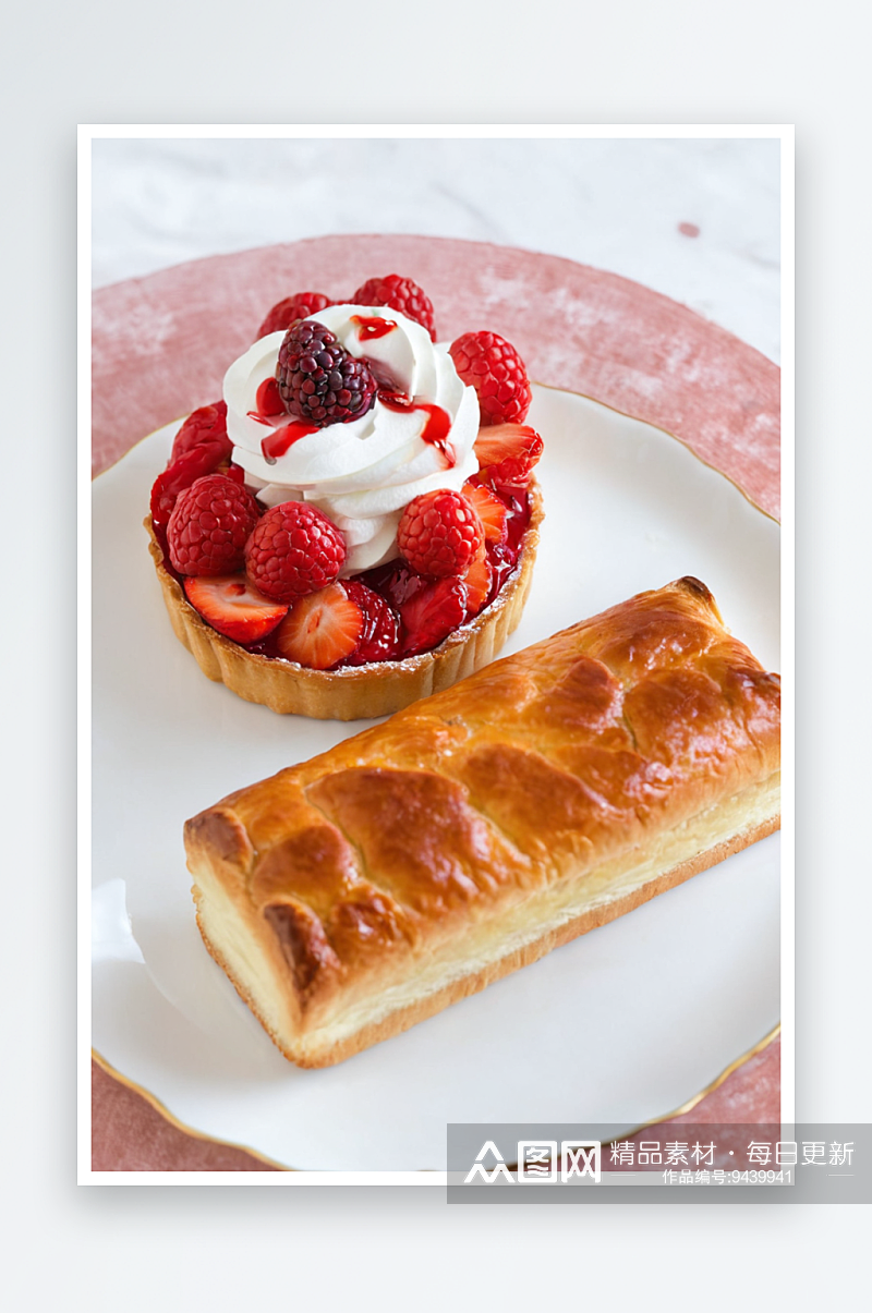 草莓挞法式甜点法式法式法式法式法式法式面素材