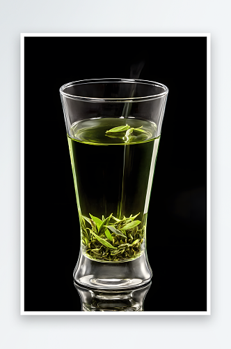 玻璃器皿茶杯绿茶