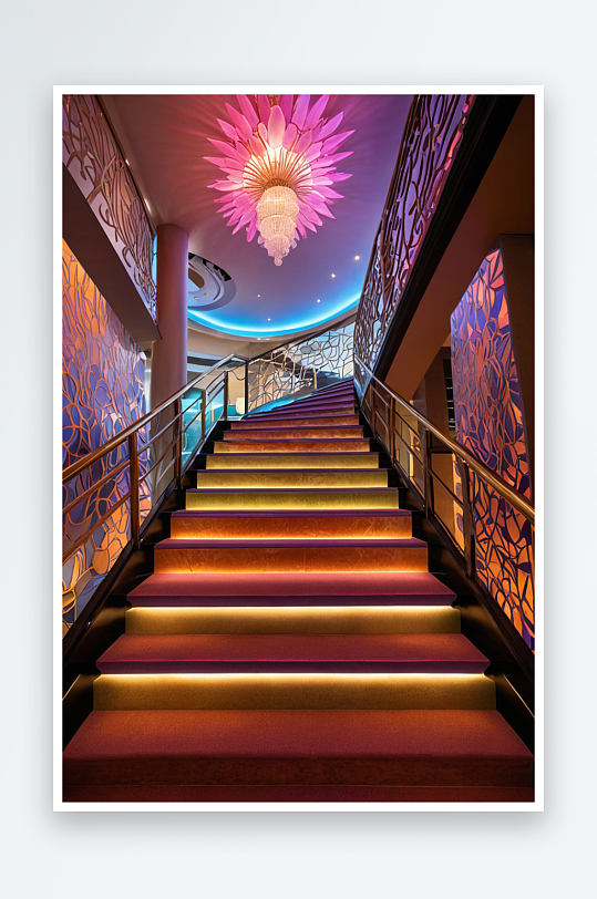 新世界酒店楼梯图片