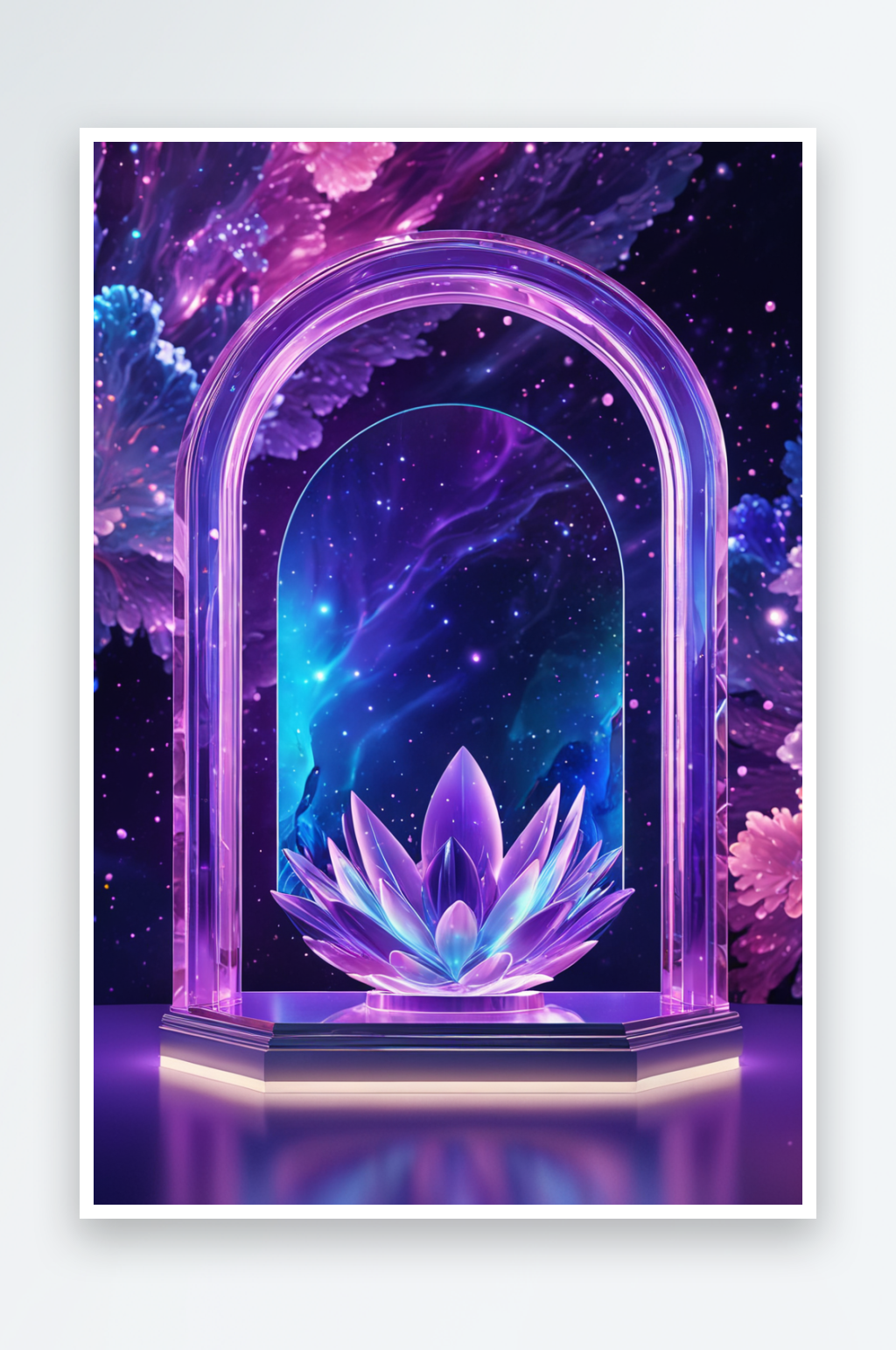 产品展台渲染三维图形图片素材