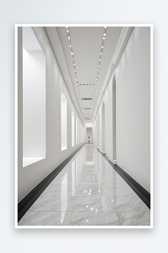 广州市艺术博物馆纯白走廊
