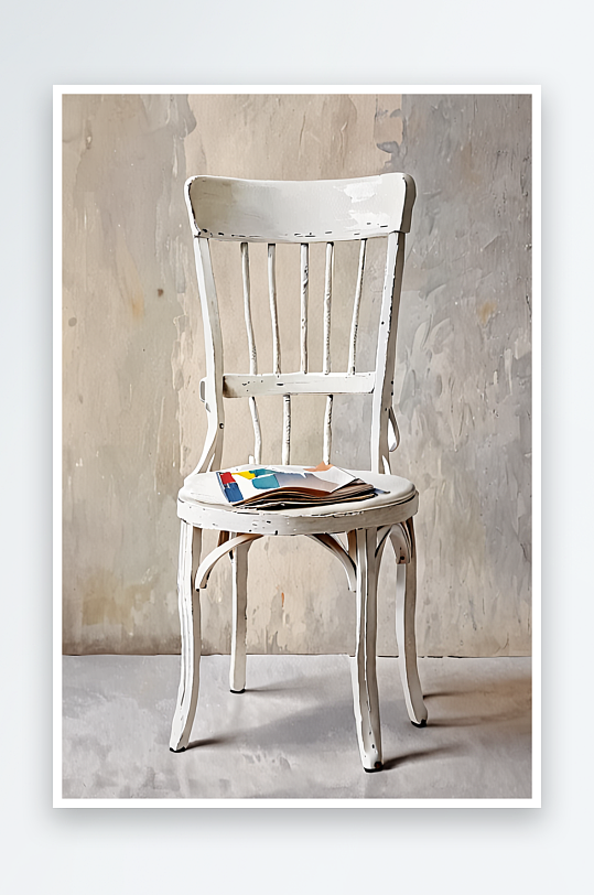 书房椅子简单简约白色