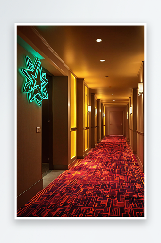 星级酒店走廊图片