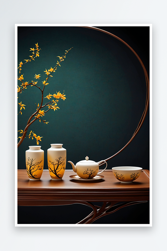 中式式茶空间艺术图片