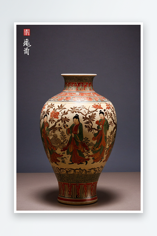 博物馆历史文化展陶瓶