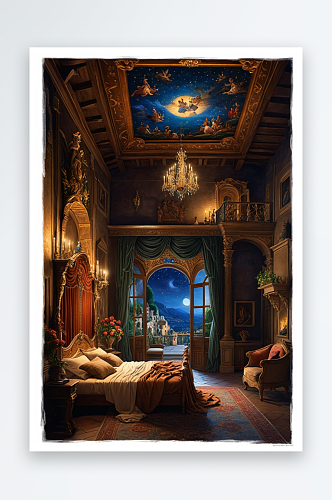 意大利童话斯特拉帕罗拉之夜王的密室