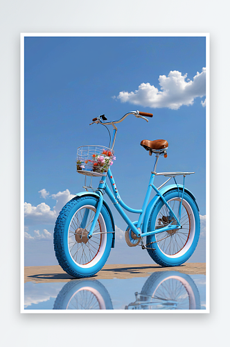 数字艺术自行车图片