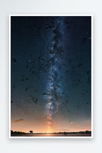英仙座流星雨施塔恩伯格湖上空划过图片