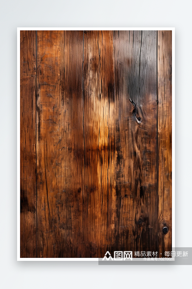 棕色木质纹理深色木质抽象背景照片素材