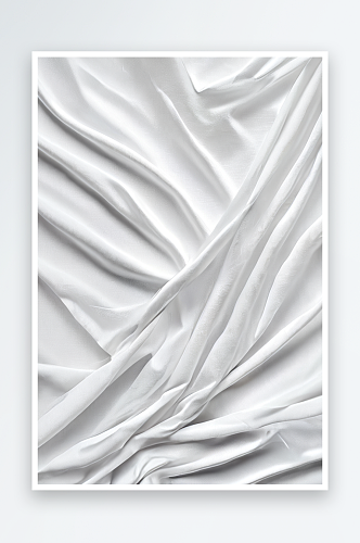 面料为白色布料为聚酯质地纺织背景宽横幅照