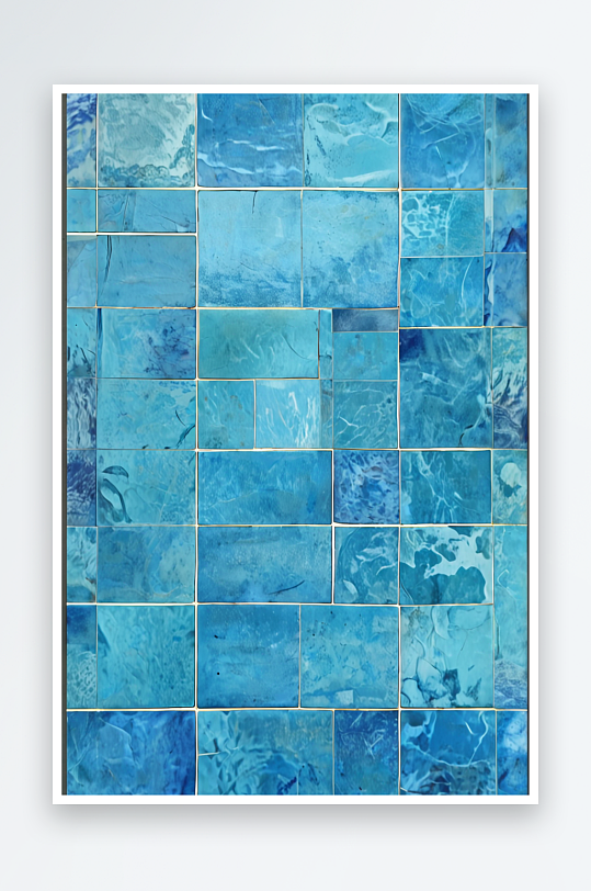 完整的纹理框架游泳池里的蓝色瓷砖照片