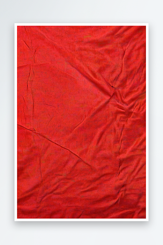 全框拍摄的红色织物照片