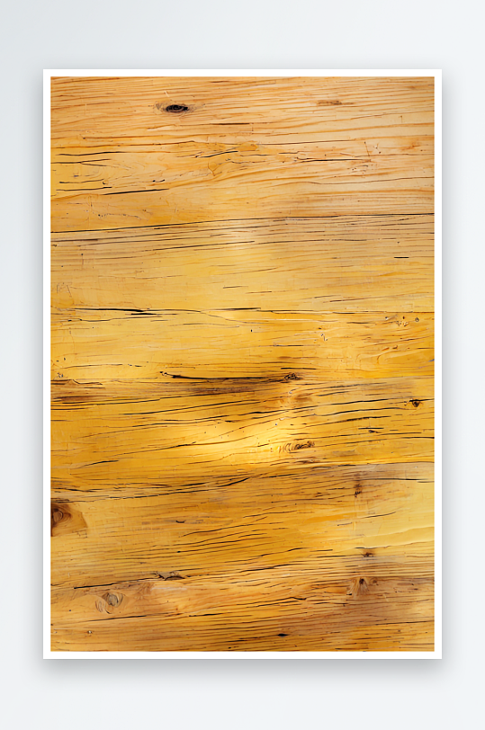 黄色木板木质纹理背景照片
