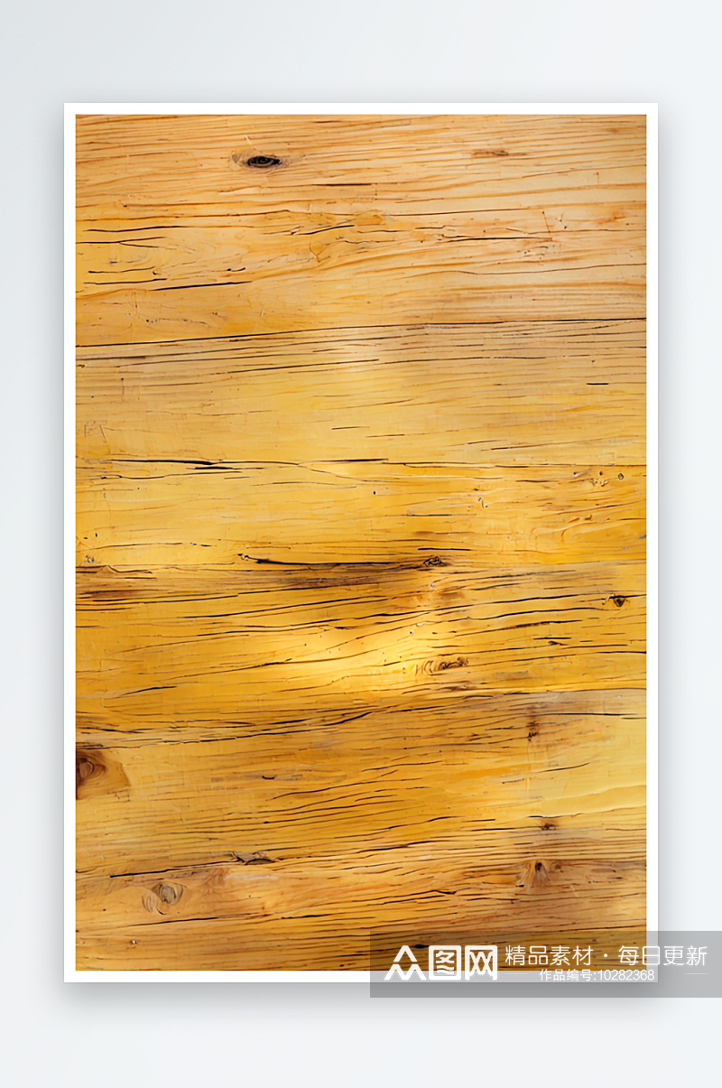 黄色木板木质纹理背景照片素材