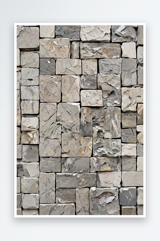 花岗岩石材灰色装饰砖墙无缝背景纹理照片