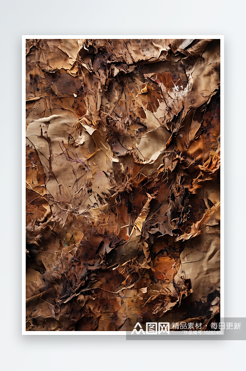 宏观抽象特写纹理织物的法兰绒棕色背景照片素材