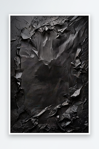 黑色生态回收牛皮纸纸纸的纹理纸板背景照片