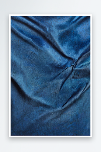 海军蓝面料布料聚酯纹理和纺织品背景宽横幅