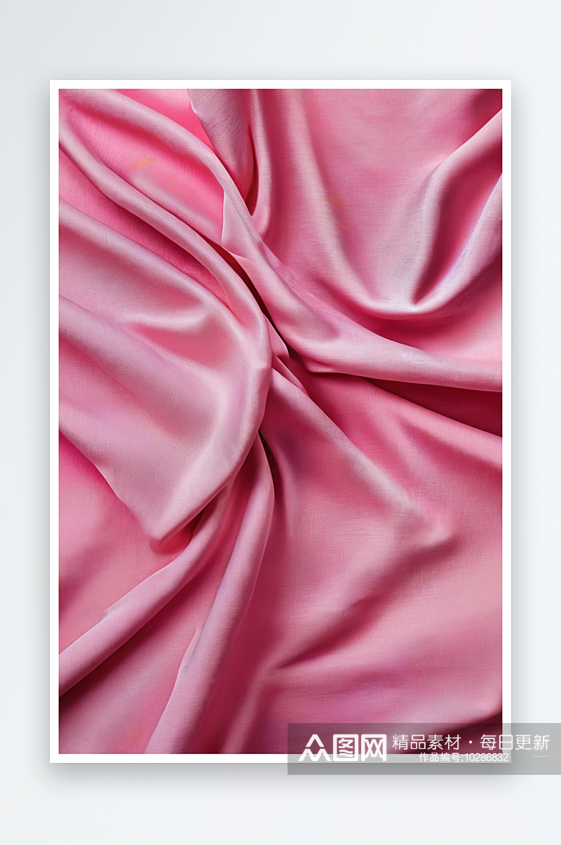 粉红色织物的质地粉红色的背景照片素材