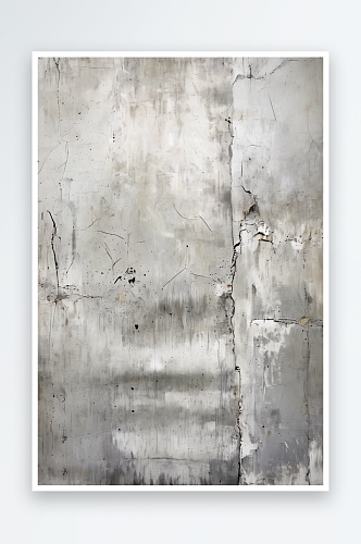 水泥墙面材质光滑表面纹理灰色色彩抽象背景
