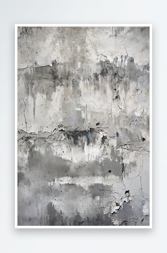 水泥墙表面光滑质感材质灰色抽象色彩背景照