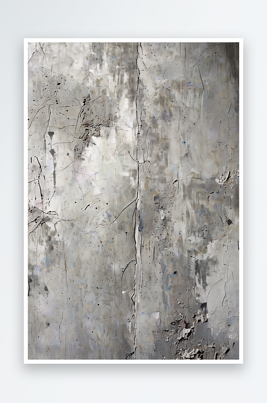 水泥墙表面光滑质感材料灰色色彩抽象背景照