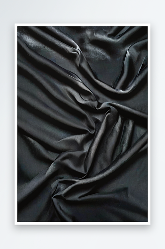 面料颜色为黑色布料为涤纶质地和纺织底色照