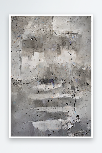 抽象的灰色与光滑的纹理水泥墙面照片