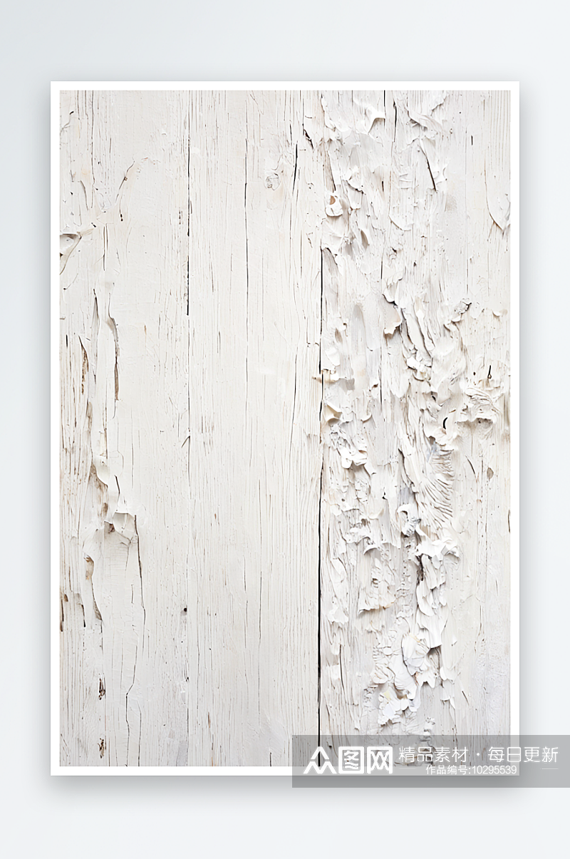 抽象的背景来自老的白色木纹墙照片素材