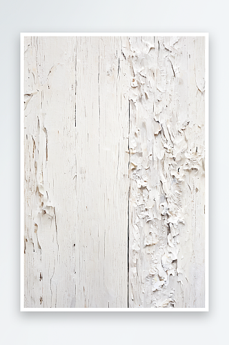 抽象的背景来自老的白色木纹墙照片
