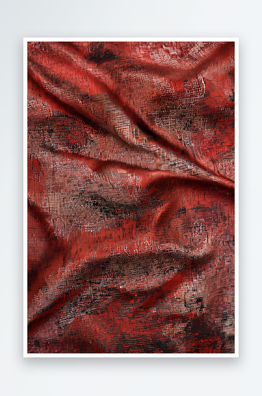 暗红色面料面料为聚酯质地和纺织背景照片