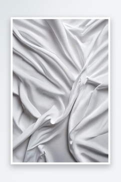白色布布涤纶质地纺织背景照片