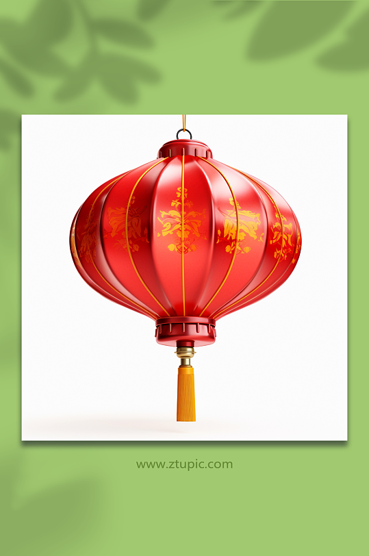 国潮喜庆元素灯笼数字艺术图片
