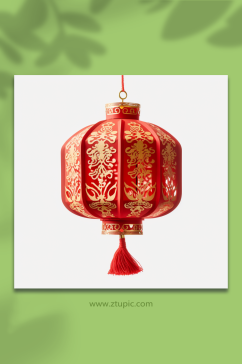 中国传统喜庆红灯笼数字艺术图片