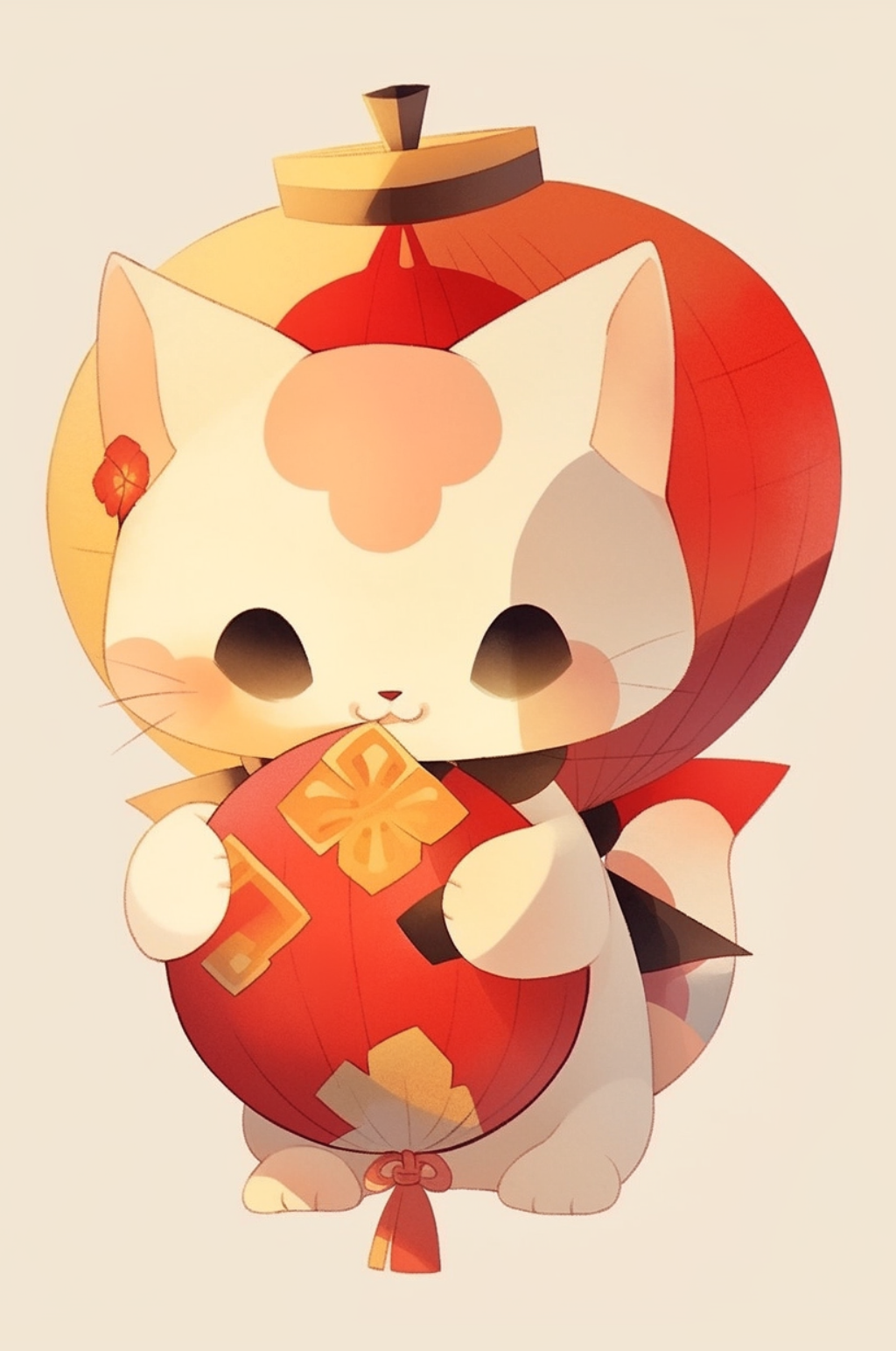 简约招财猫素材图片素材
