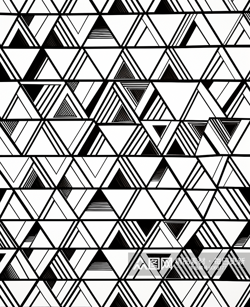 几何黑白背景素材图片数字艺术图AI图素材