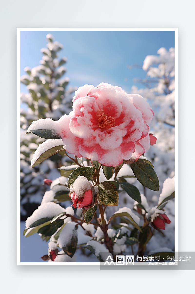 冬天植物花朵素材图片素材