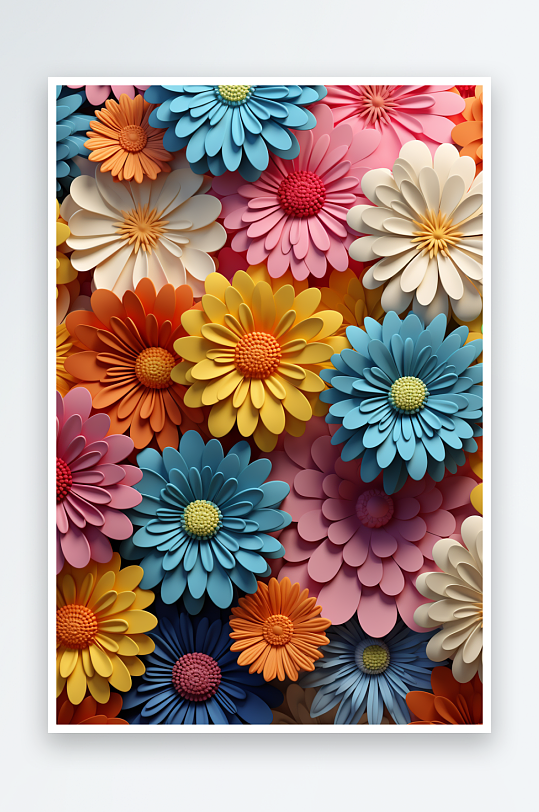 花朵花卉素材图片AI图数字艺术图