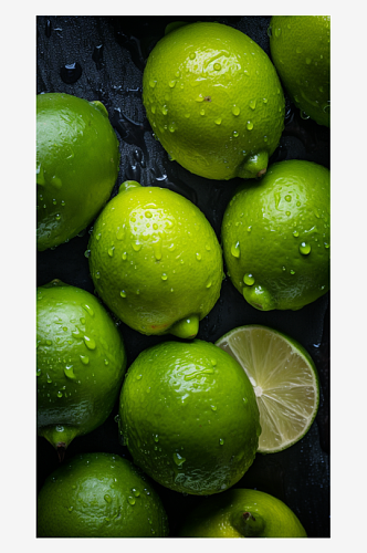 数字艺术水果柠檬素材图片