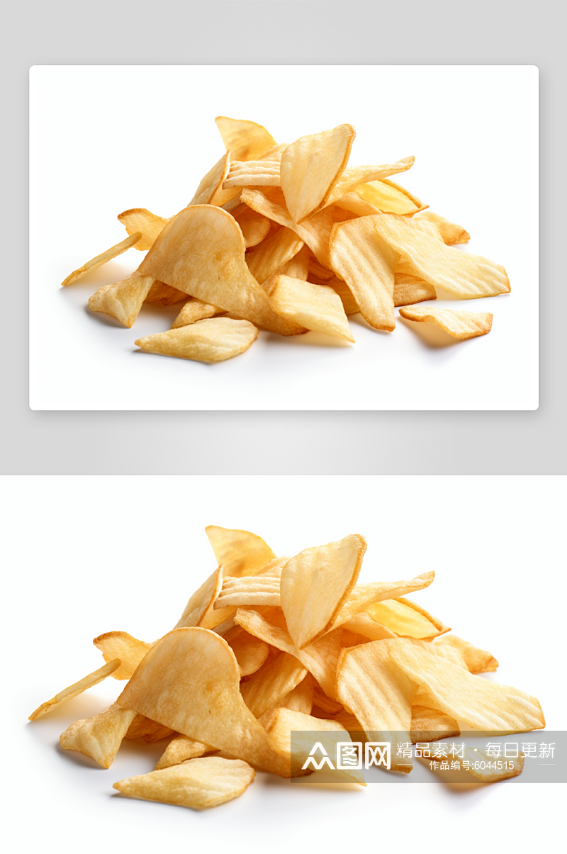 数字艺术图AI图土豆制品素材图片素材