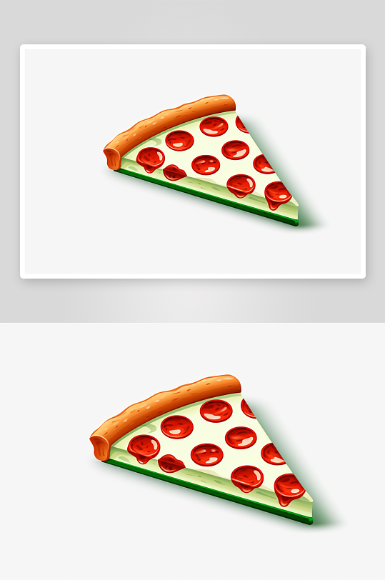 数字艺术图AI图食物披萨素材图片