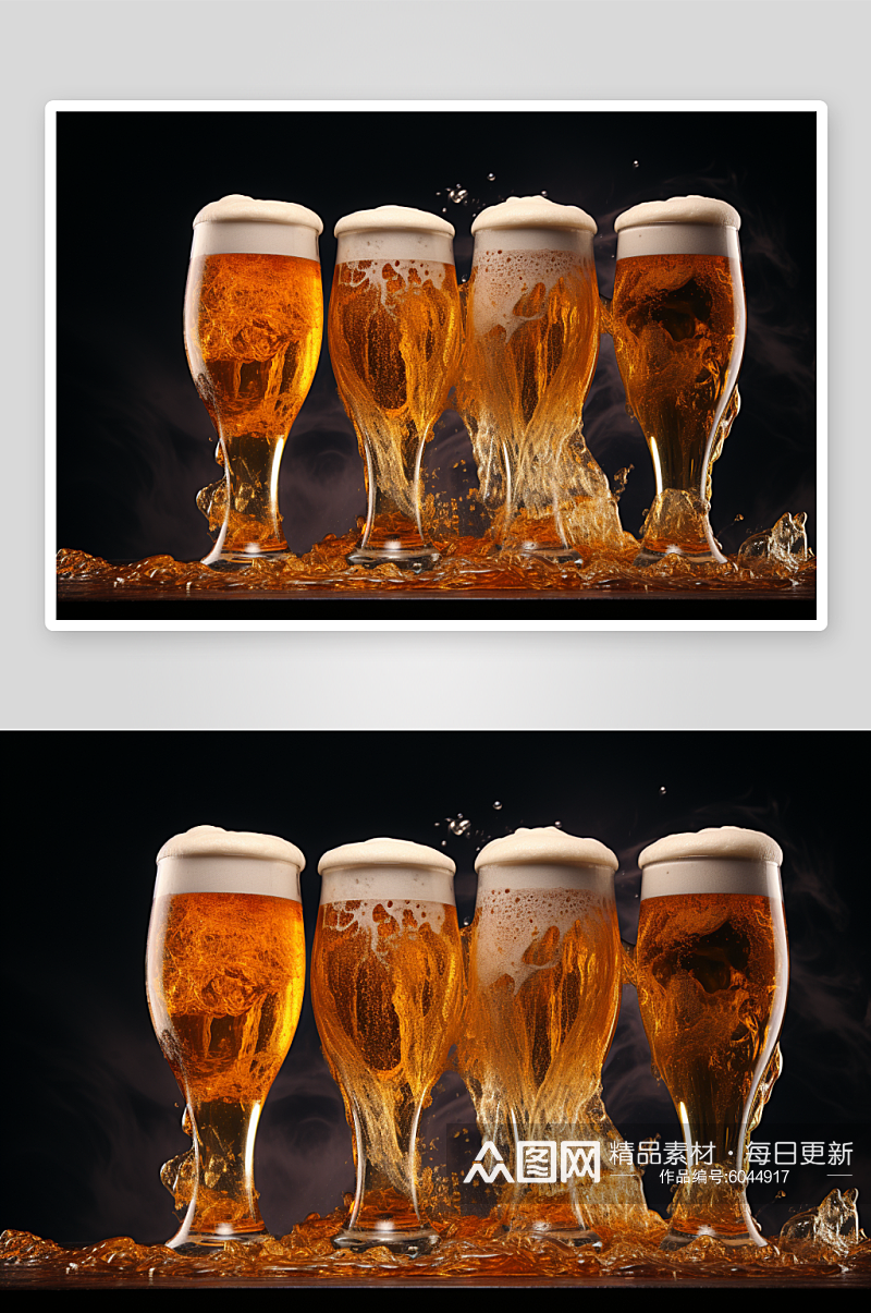 数字艺术图AI图酒水素材图片素材