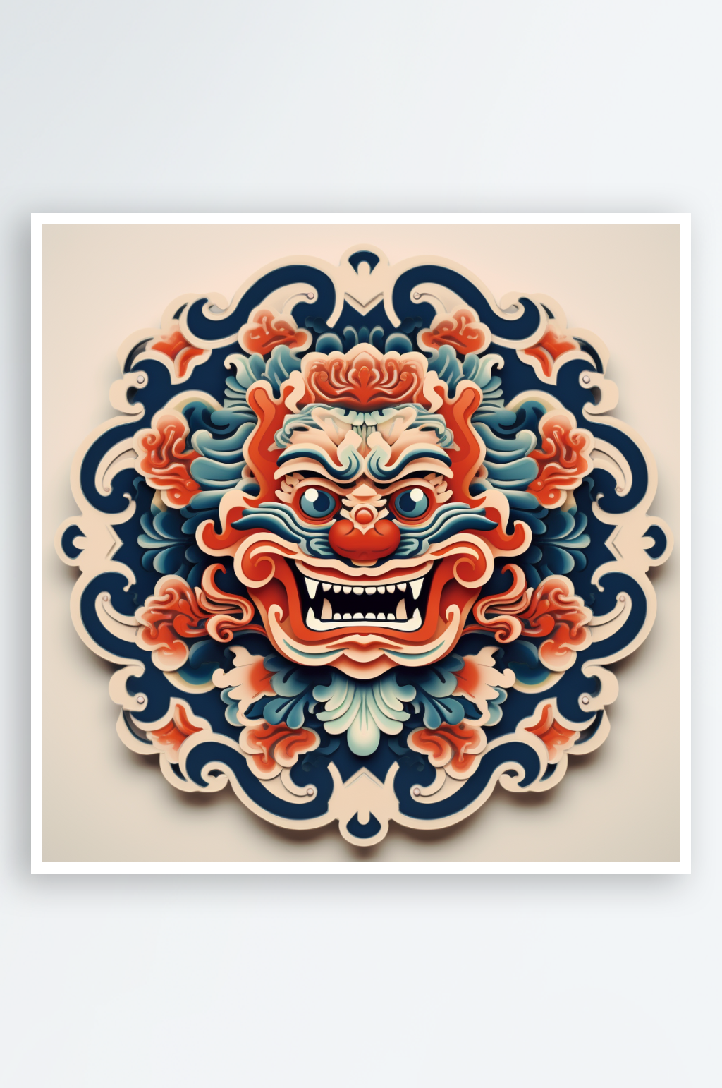 数字艺术AI图狮子素材图片素材