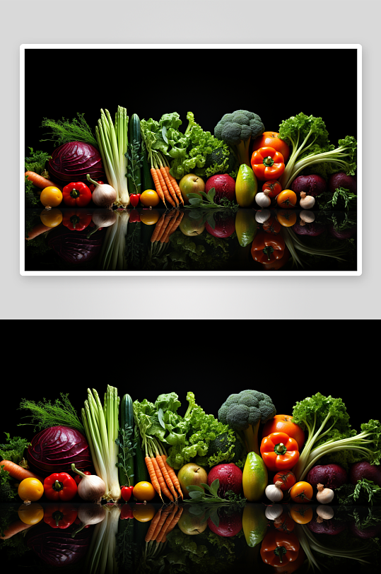 简约果蔬蔬菜素材图片