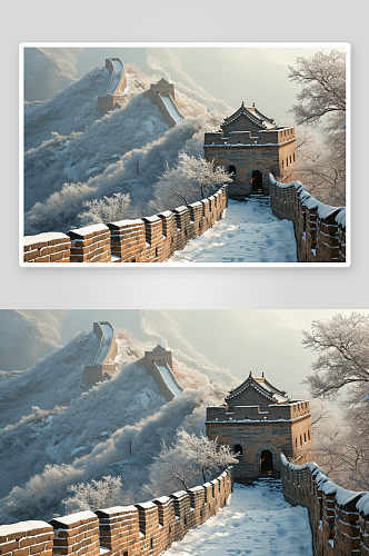 中国长城素材图片