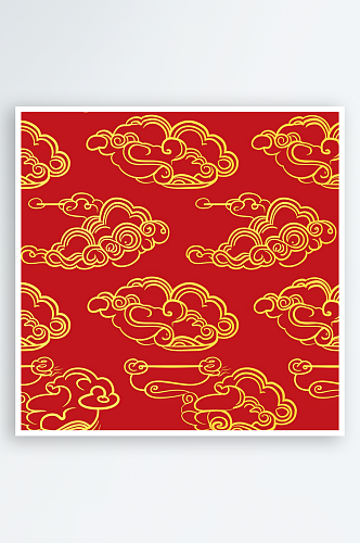 复古数字艺术中国风纹理背景