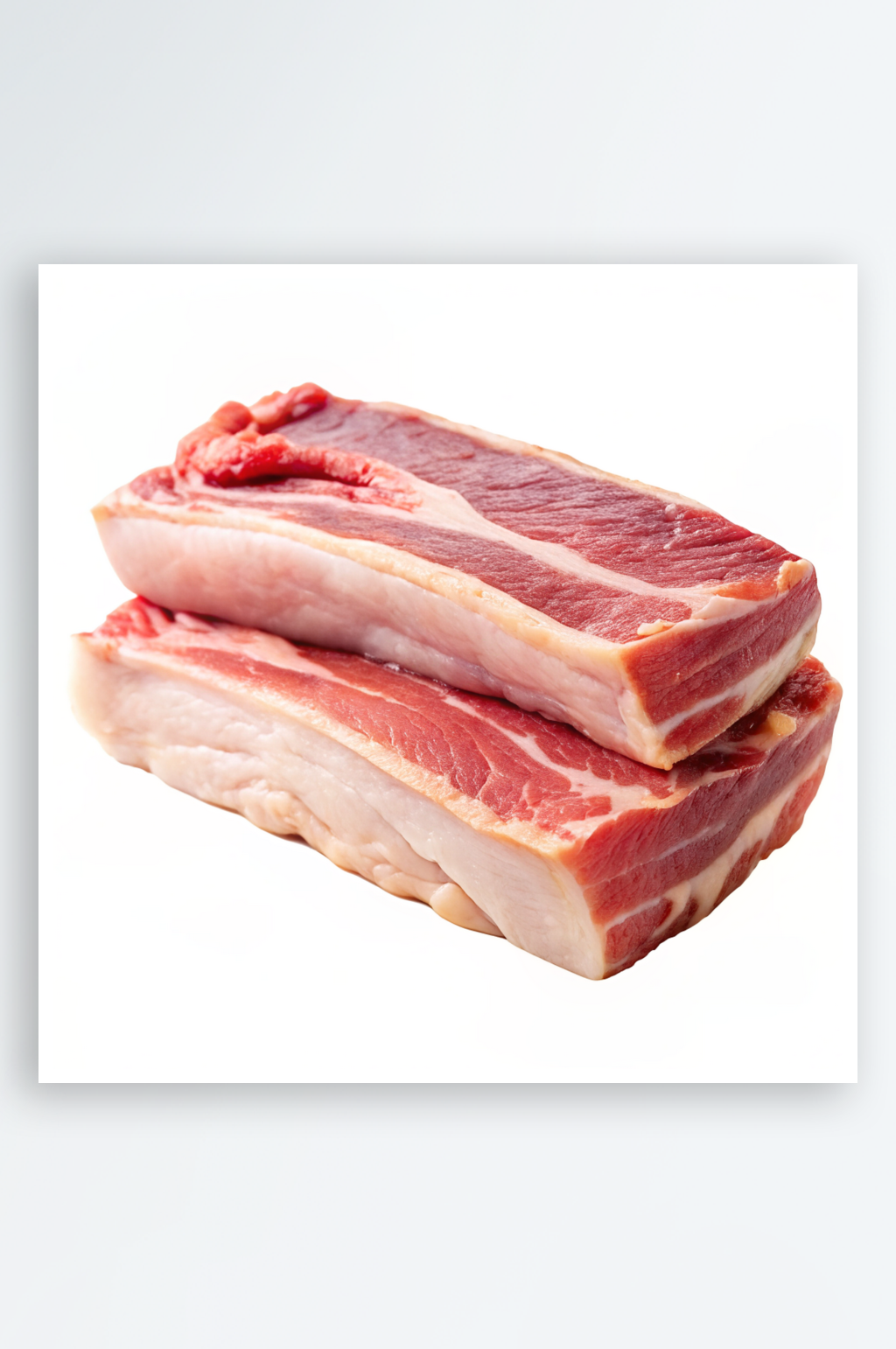 新鲜猪肉素材图AI图素材