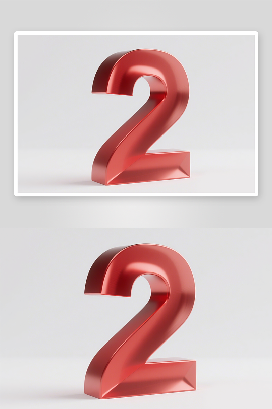 立體數(shù)字倒計(jì)時(shí)數(shù)字2素材圖
