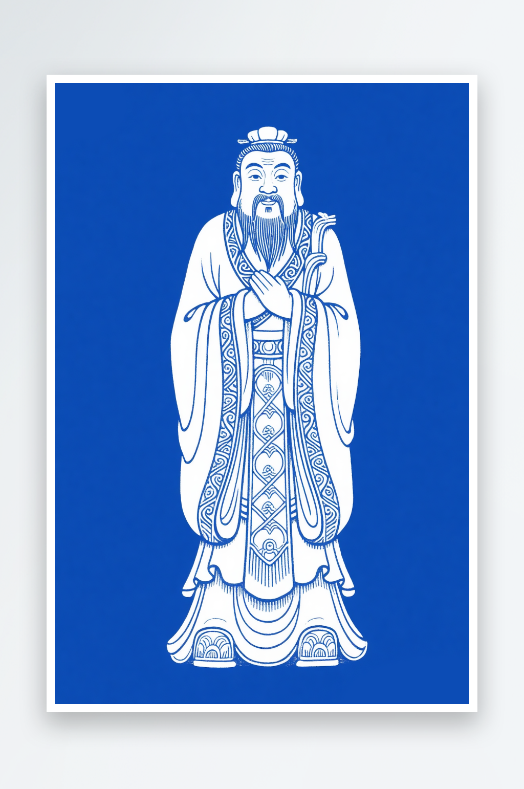孔子线条素材_孔子线条模板_孔子线条设计图片免费下载-众图网