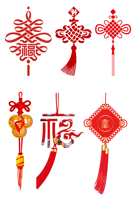 中国结喜庆元素.png